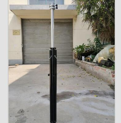push up antenna mast hand push pole telescoping pole 6m light weight 20ft