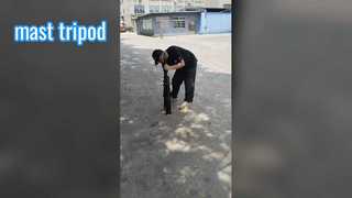 chân máy cột buồm